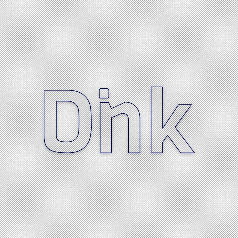 Dink Esports Logo (White)